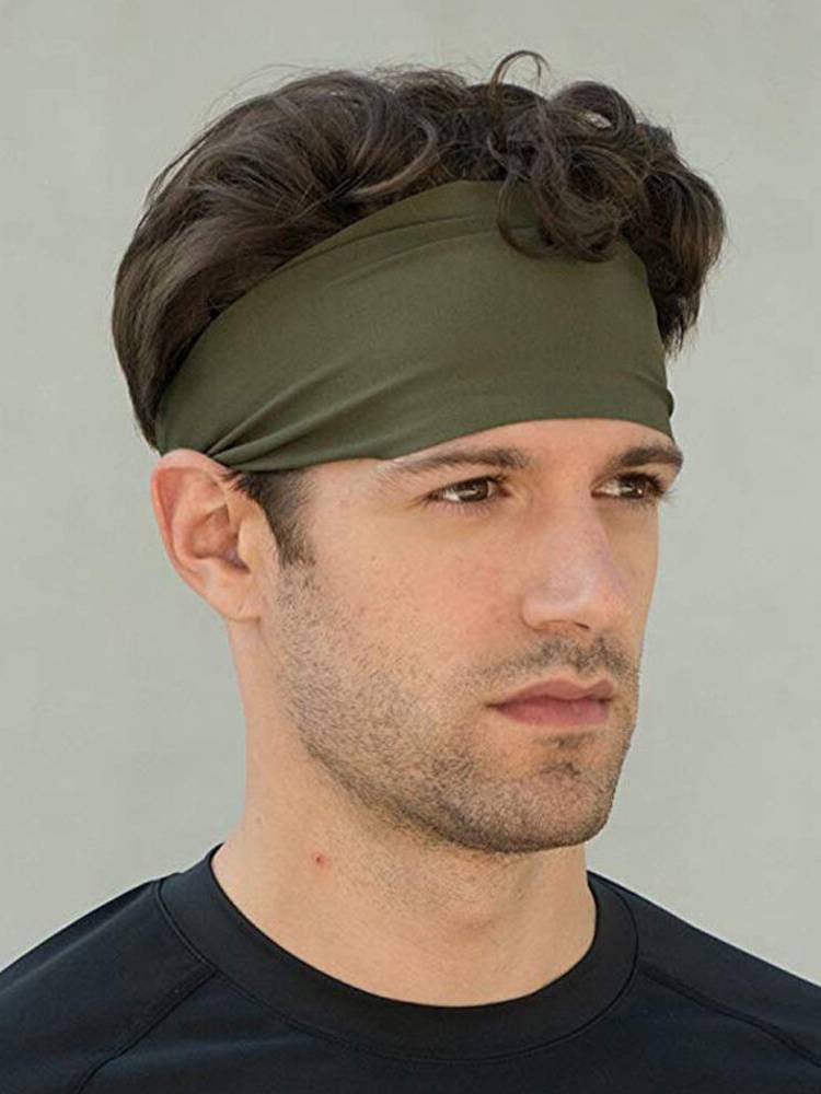 Banda para la cabeza transpirable sin costuras absorbente de sudor de ciclismo deportivo unisex