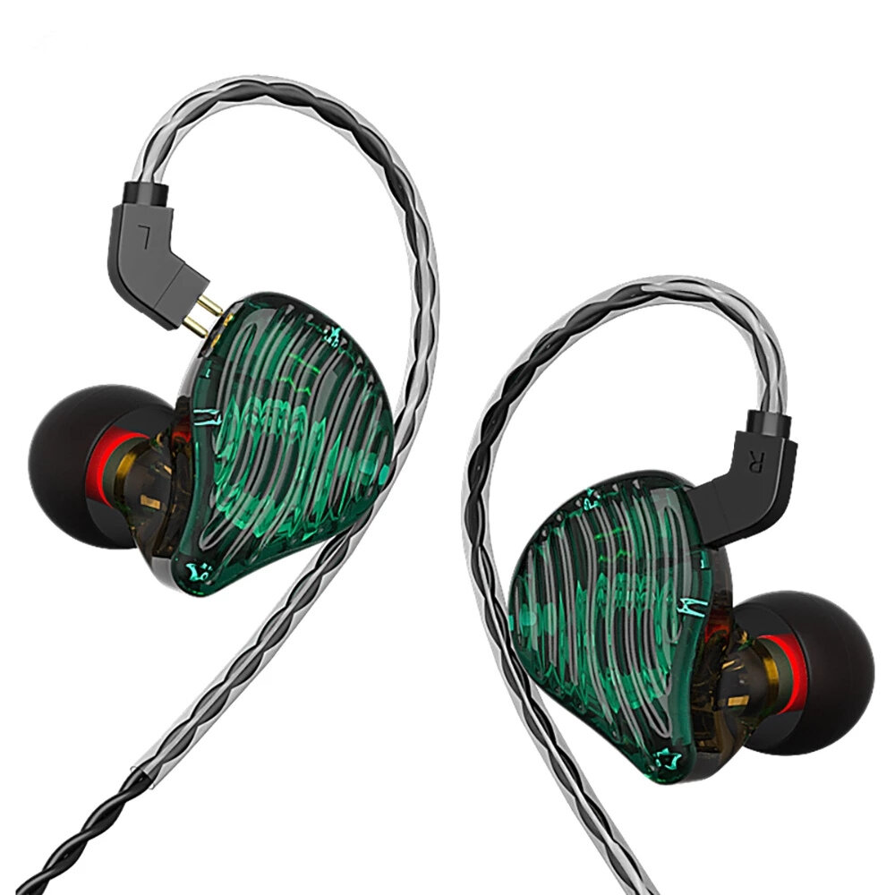CVJ CSE 1BA + 1DD HiFi Bass In-Ear Auricular HIFI Monitor Auriculares deportivos para correr Cable reemplazado ZST X ZSN