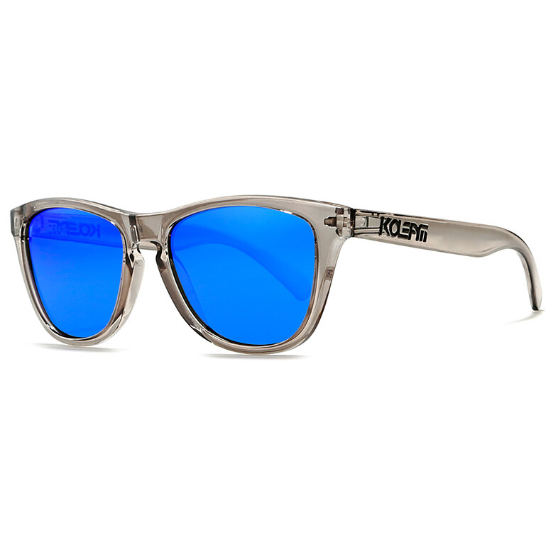 KDEAM TR90 Plástico Titanio Hombres gafas de sol polarizadas UV400 al aire libre Conducción pesca Ciclismo Sunglass