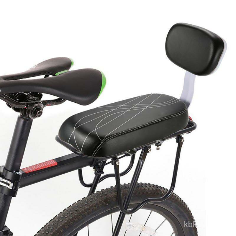 Asiento trasero para bicicleta de montaña Asiento para niños Soft Asiento de esponja con respaldo al aire libre Accesori