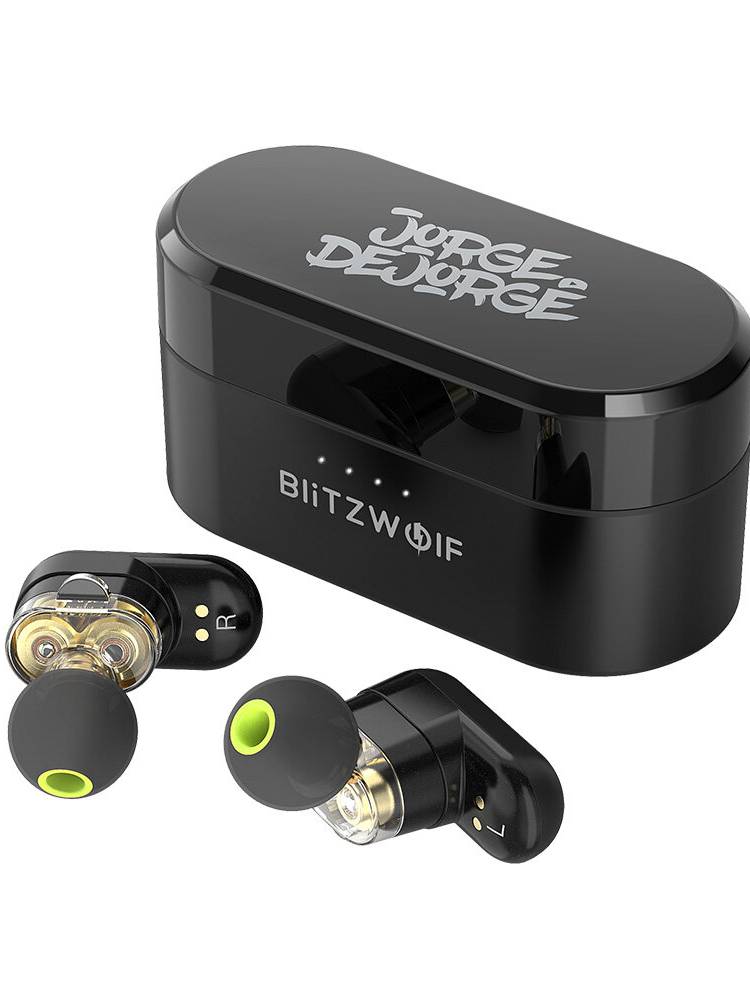 [Controlador dinámico dual] Blitzwolf® BW-FYE7 TWS la colaboración con Jorge Dejorge bluetooth 5.0 Auricular Auriculares