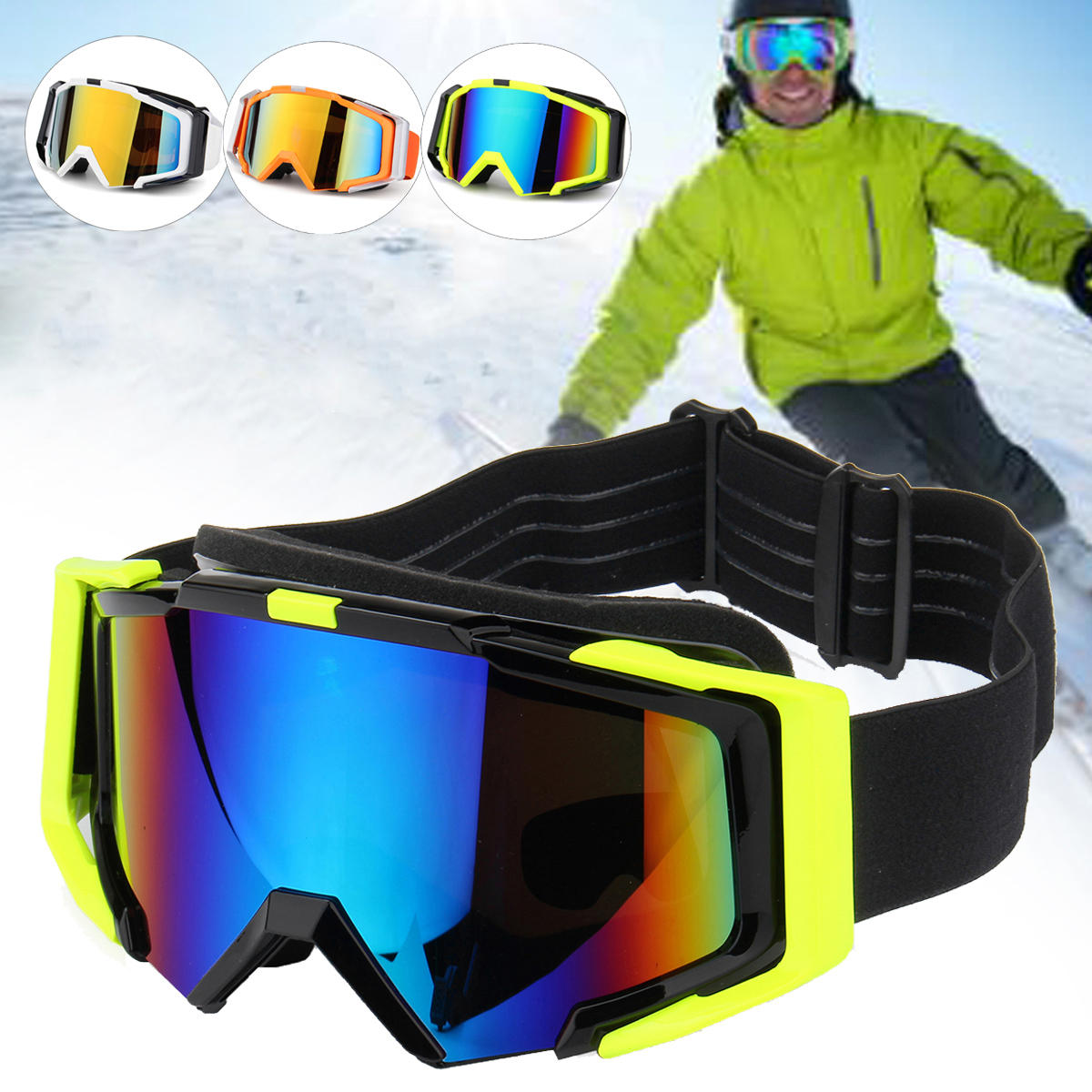 TYX76alairelibreEsquígafas de patinaje sobre ruedas Moto de nieve Gafas Protección contra