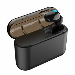 Auriculares individuales inalámbricos verdaderos TWS Bluetooth 5.0 Stereo In-ear Sport Auricular con micrófono para telé