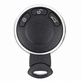 3 Botones Control remoto Llavero Caso Shell con llave para BMW Mini Cooper 2007-2014