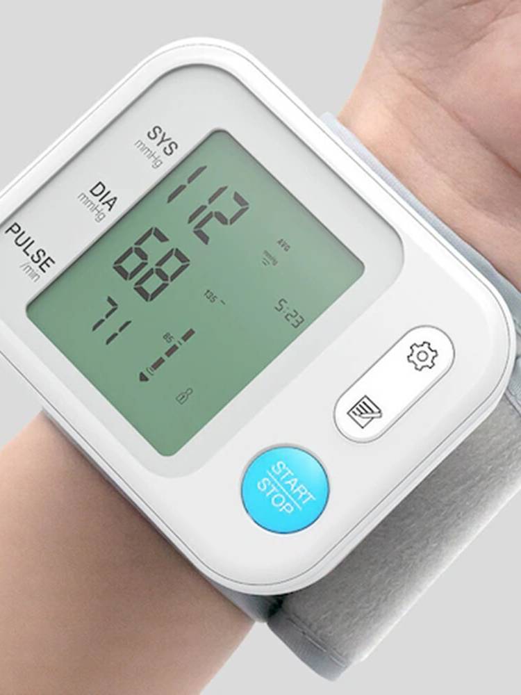 BOXYM YK-BPA3 Presión arterial electrónica de muñeca Monitor Tonómetro esfigmomanómetro Salud Hogar Corazón Equipo de ri
