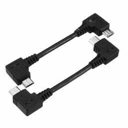 XDUOO Cable Adaptador de enchufe macho Micro-Micro USB OTG