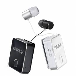 Fineblue F1 Business Clip-On bluetooth Auricular BT5.0 Reducción de ruido Llamada Vibración Collar-clip flexible Inalámb