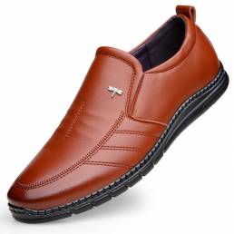 Hombre Brief Ombre Color Comfy Soft Zapatos de conducción diarios antideslizantes con cordones
