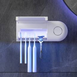 [Versión de actualización] MIKATU S2 Smart PIR Soporte para esterilizador de cepillo de dientes eléctrico de inducción p