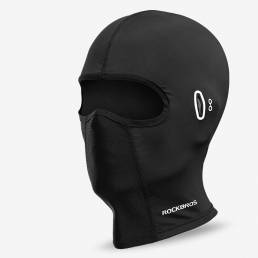ROCKBROS Ice Silk UV Casco de protección para montar Moto Cara completa Mascara Tejido de secado rápido agradable para l