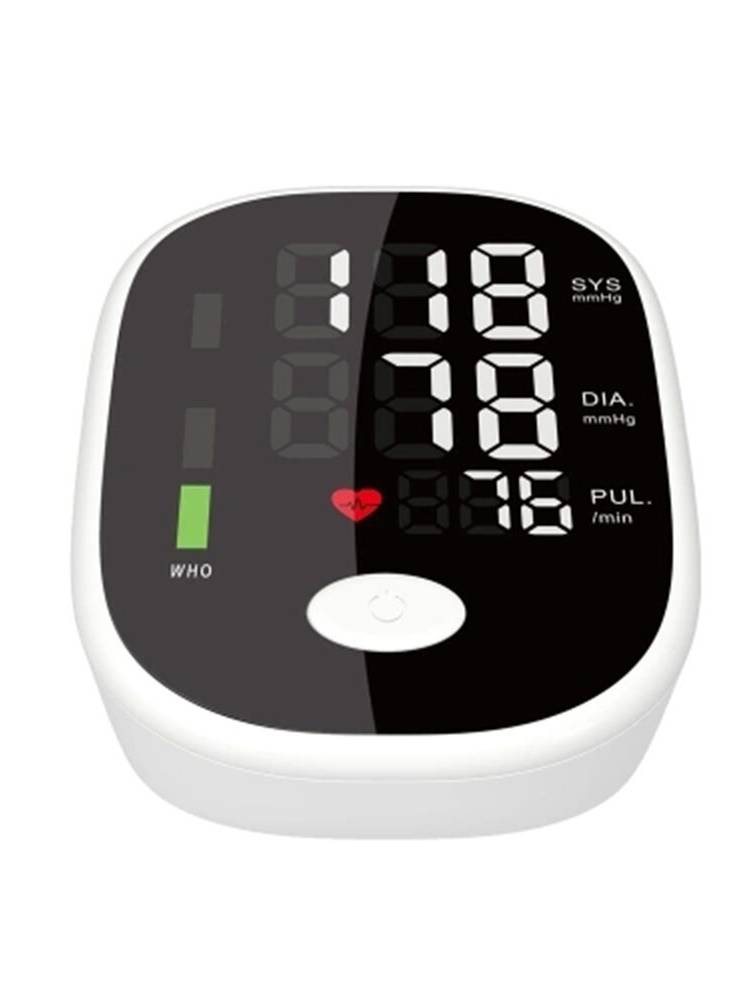 Brazo superior completamente automático Banda Tipo metros de presión arterial electrónica digital ligera para el hogar e