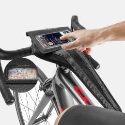 ROCKBROS Bike Sweatband Sports Trainer Sweat Absorb Cloth Net Cintas para el sudor de bicicleta de secado rápido con tel