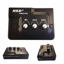 NKR K-3000 Pro Pro Tarjeta de sonido profesional Grabación de transmisión en vivo Conector auxiliar de 3