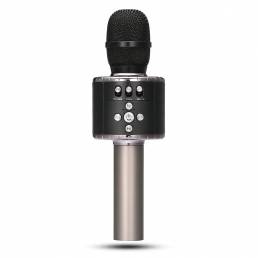 Bluetooth inalámbrico Karaoke Micrófono Altavoz de mano Inalámbrico KTV MIC Altavoz estéreo Reproductor de música