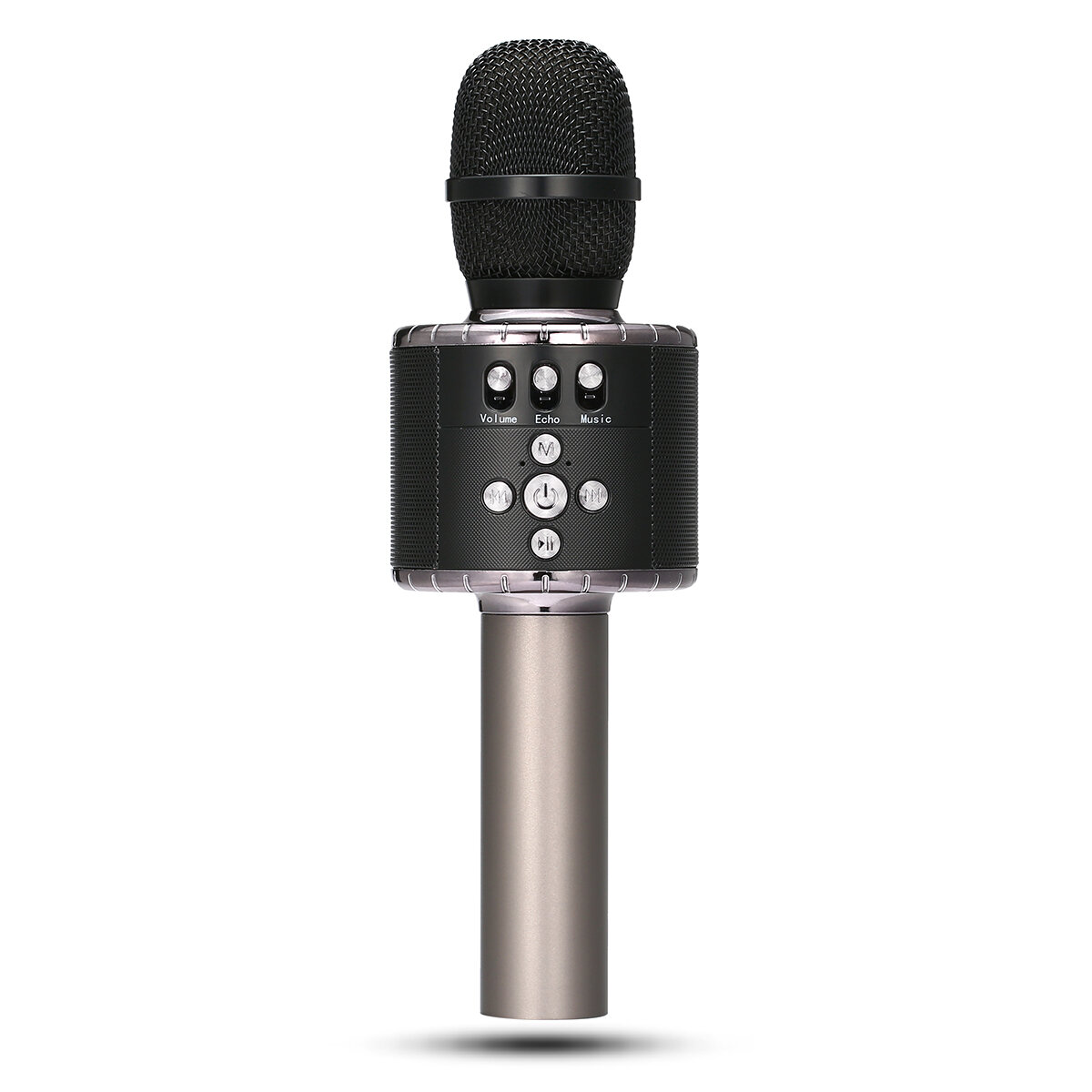 Bluetooth inalámbrico Karaoke Micrófono Altavoz de mano Inalámbrico KTV MIC Altavoz estéreo Reproductor de música