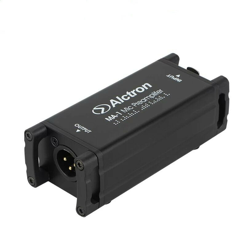 Alctron MA-1 Dynamic Passive Professional Amplificador Speech Amplificador Aumento de ganancia para Micrófono Live Broad