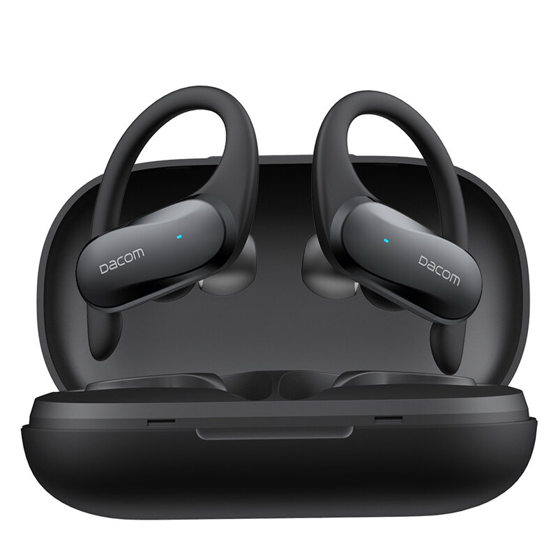 Dacom L19 TWS Auricular Auriculares estéreo con graves profundos Auriculares deportivos ligeros con ganchos para la orej