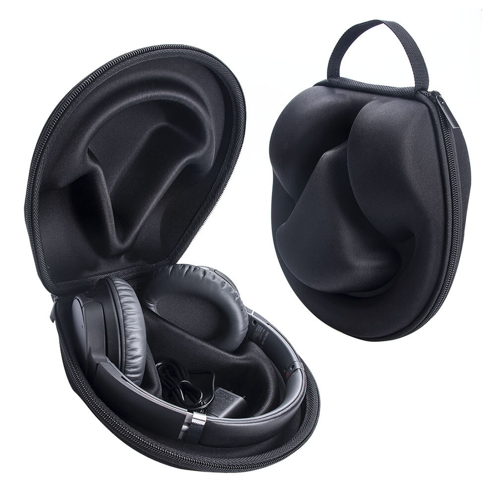 Mini Hard EVA Headphone Storage Bolsa Protective Carry Caso para BEATS Studio1 2 3 SOLO Headphone Caja