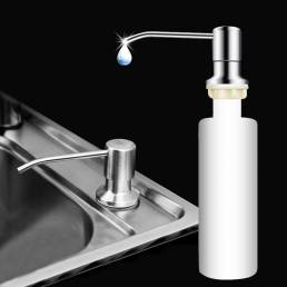 Baño Cocina Jabón Dispensador para fregadero Detergente líquido Lavado a mano Jabón Dispensador Bomba para cocina Cabeza