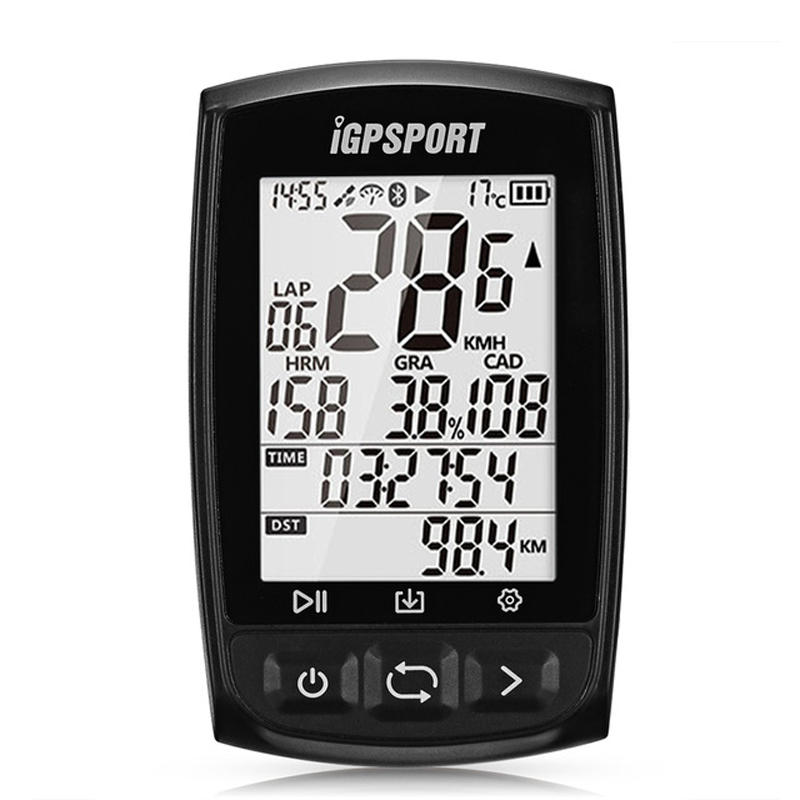 IGPSPORT IGS50E Bluetooth 4.0 Bicicleta Inalámbrica Ordenador GPS ANT + Impermeable Ciclismo Velocímetro de Bicicleta
