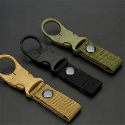 Accesorios para cinturones Copa Gancho Con hebilla de plástico Montañismo multifuncional Nylon