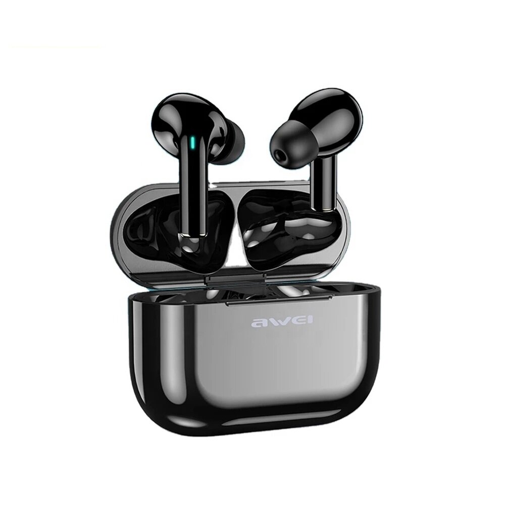 AWEI T29 TWS bluetooth 5.0 Auricular Auriculares inalámbricos estéreo de alta fidelidad Micrófono con cancelación de rui