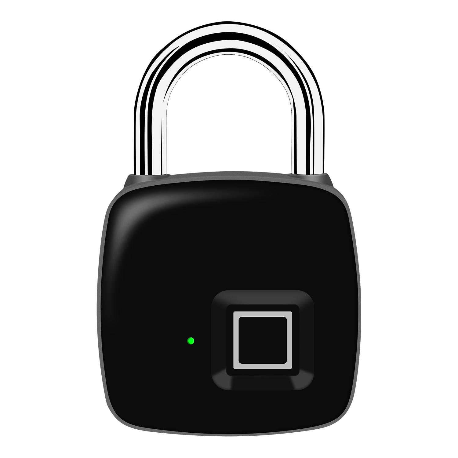P3 + Smart Fingerprint Bluetooth Antirrobo Seguridad Recargable Equipaje Inicio Puerta electrónica cerradura Candado iOS