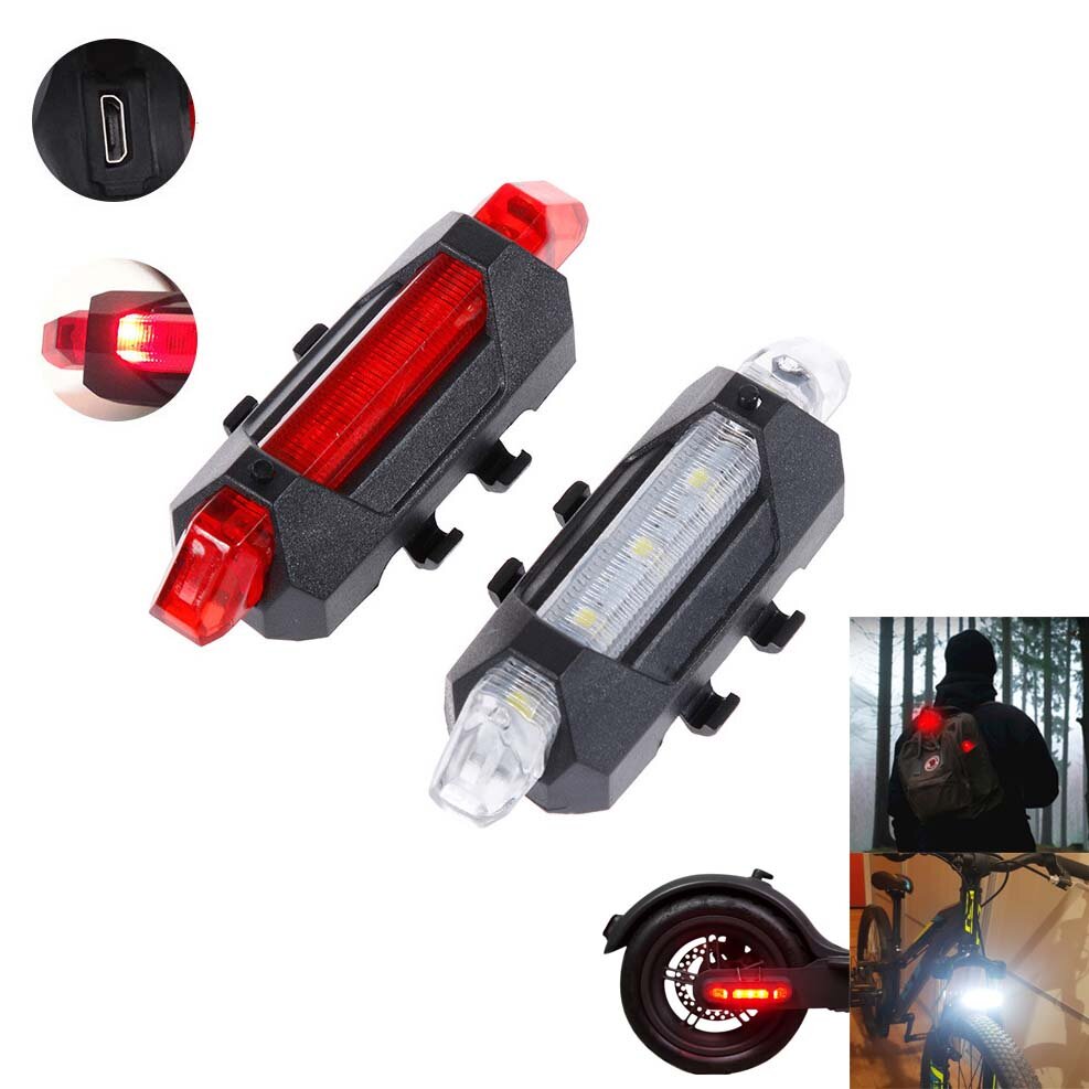 Luz de advertencia BIKIGHT multiusos LED para al aire libre / linterna de seguridad para scooter