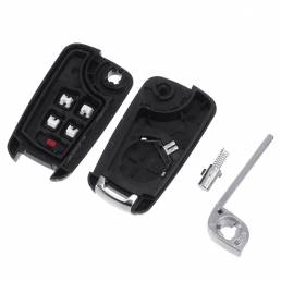 5 Botones Control remoto Llavero Caso Flip Key Shell Reemplazo para Holden 2013-2017