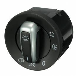 Interruptor de luz antiniebla de cabeza de faro sin función automática para VW Passat CC B6 Jetta Golf MK5 MK6 Caddy Eos
