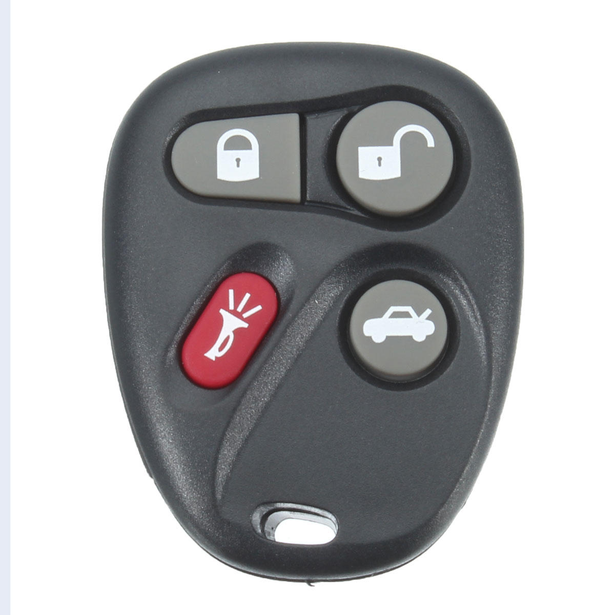 4 Botón de repuesto de entrada sin llave Control remoto Key Fob Alarma de Shell para Koblear