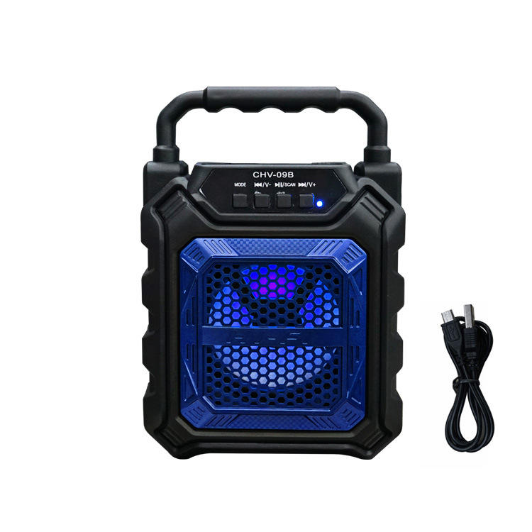 Bluetooth High Power Bass Sound Speaker TF tarjeta reproductor de música para al aire libre