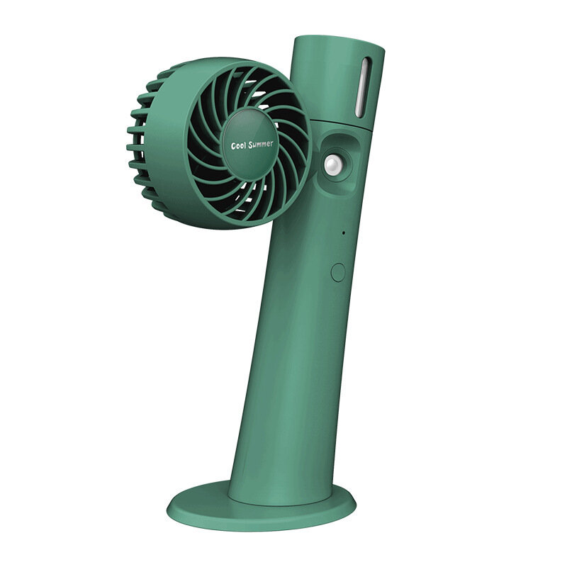 Ventilador de mano USB IPRee® 1200mAh 3W Spray silencioso Aromaterapia Mini ventilador Recargable Pequeño ventilador gir