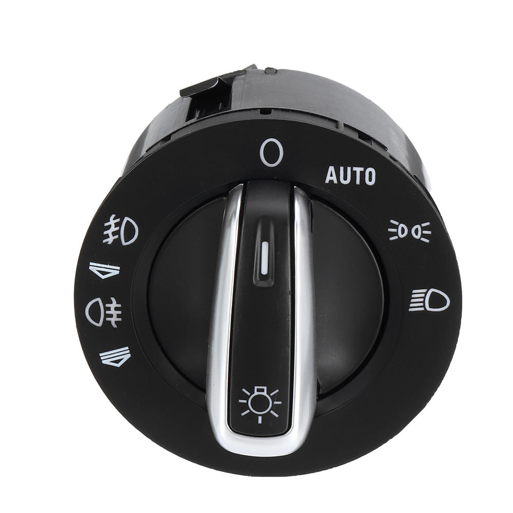Interruptor de control de luz antiniebla de faros cromados de 8 pines 4F1941531E 4FD941531A para Audi A3 S3 A6 C6 4F S6