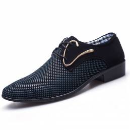 Zapatos formales de tela de negocios para hombres Zapatos de negocios con punta puntiaguda