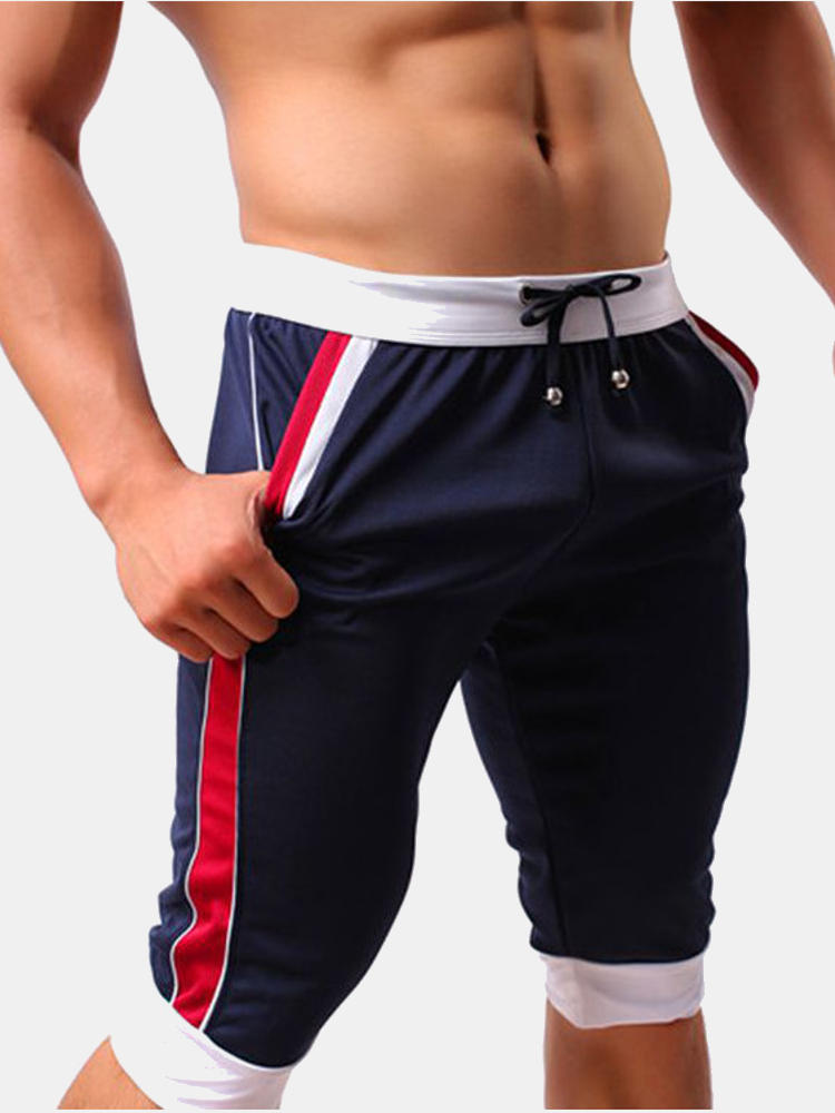 PRO Aptitud Jogger Running Sweatpants Shorts deportivos informales con cordón para hombre