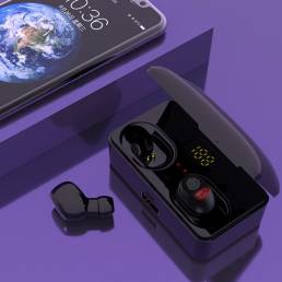 TWS Mini bluetooth 5.0 Cancelación de ruido digital Auricular Smart Touch Impermeable Estéreo inalámbrico Auriculares pa