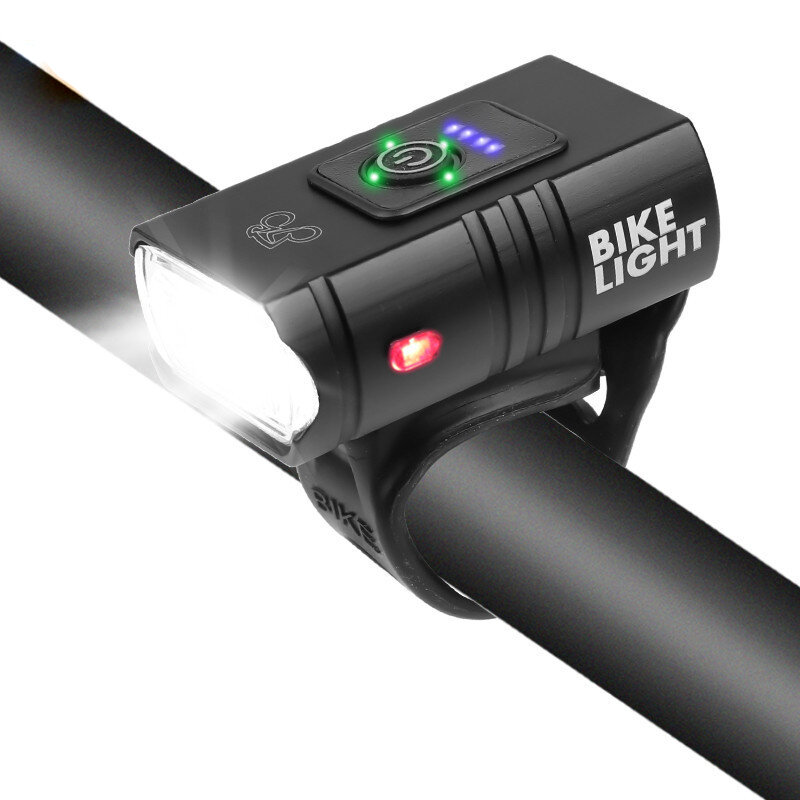 XANES® T6 800LM LED Luz delantera de bicicleta 10W 6 modos USB recargable Impermeable Faro de bicicleta Bicicleta Lámpar
