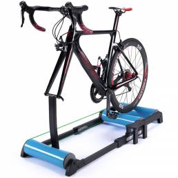BIKIGHT 2-en-1 aleación de aluminio + bicicleta telescópica ABS Rodillo plataforma de montar al aire libre plataforma de