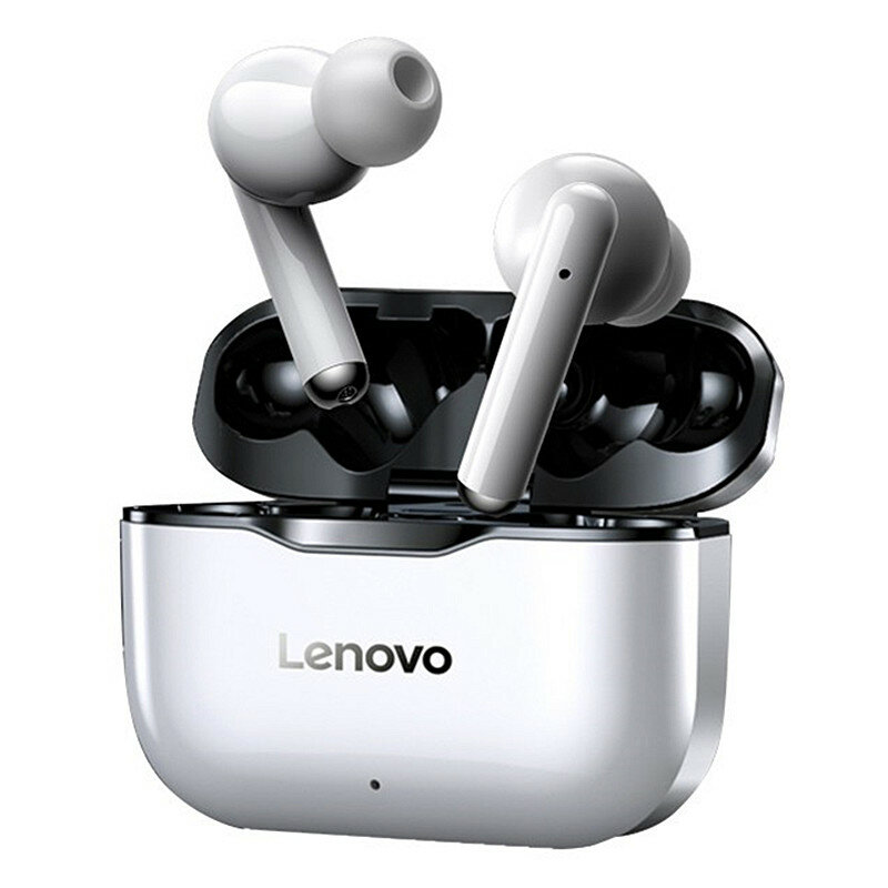 NUEVO Lenovo LP1 TWS Auriculares bluetooth IPX4 Impermeable Auriculares deportivos con cancelación de ruido HIFI Auricul