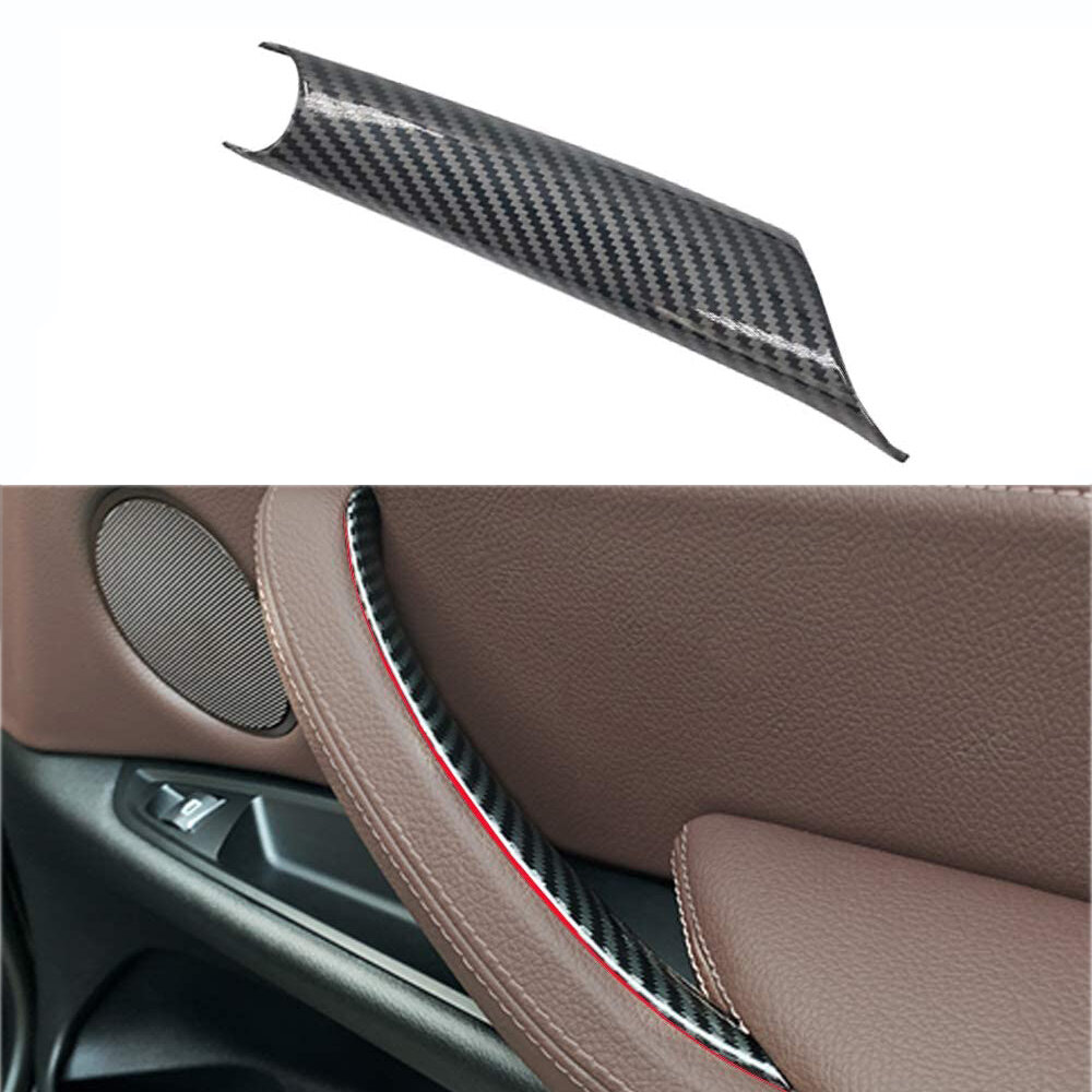 Cubierta protectora de la manija de la puerta del lado derecho del pasajero interior para BMW Cubierta de la manija de l