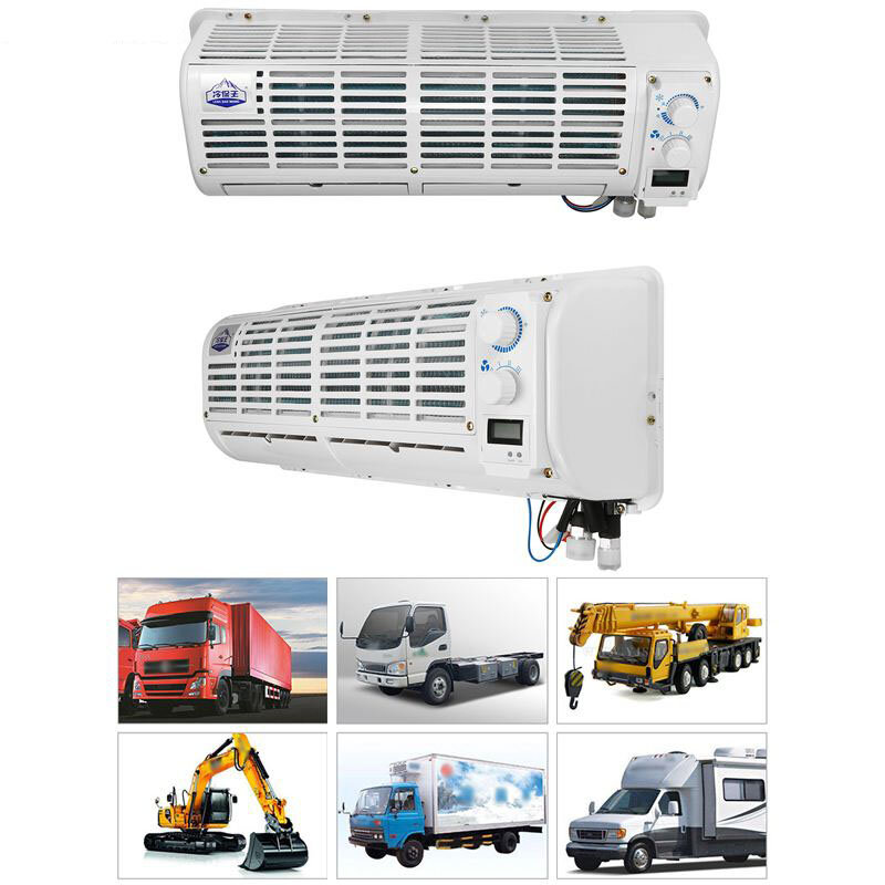 12V / 24V Coche Aire acondicionado grande multifunción Digital Pantalla Evaporador de refrigeración de automóvil para Co
