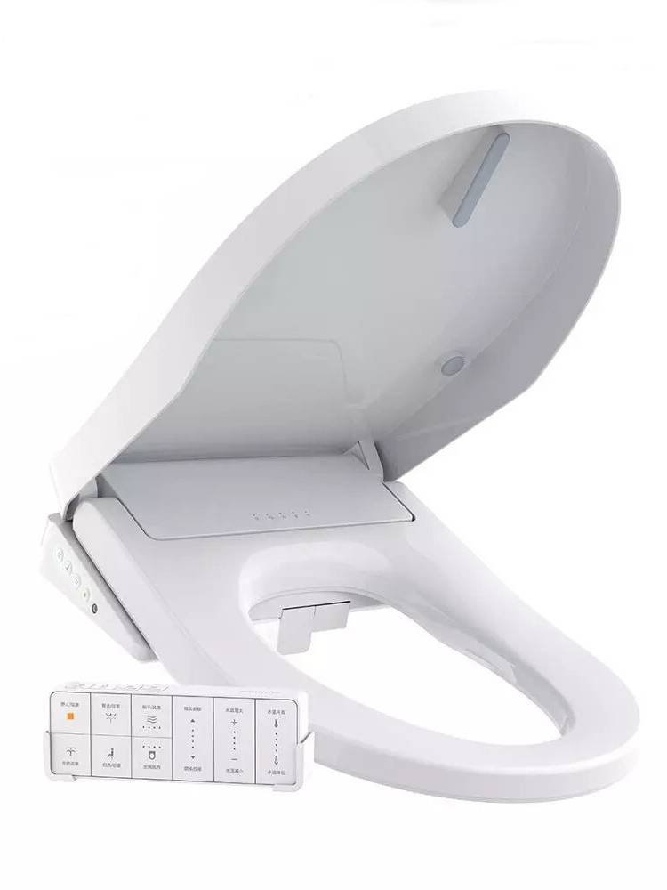 Tapa de asiento de inodoro inteligente Smartmi Pro Tapa de inodoro eléctrica Bidé de inducción automática Funciona con M