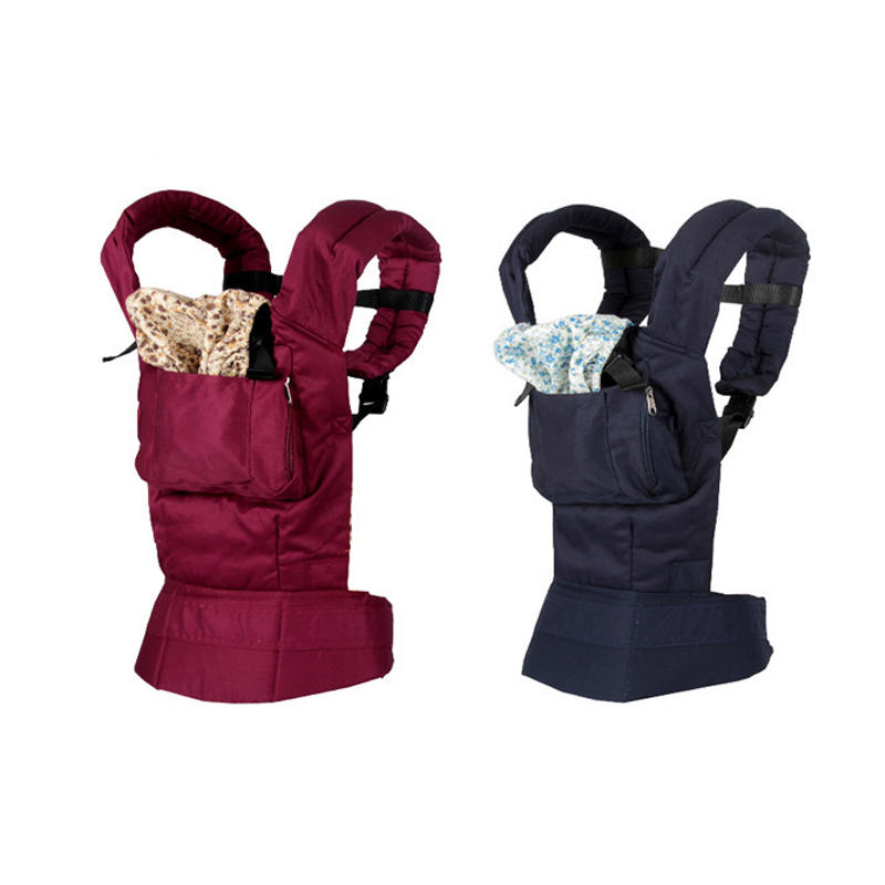 Portabebés de bebé recién nacido transpirable Comfort Sling Wrap Cotton Backpack