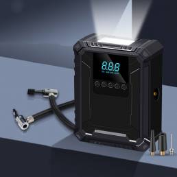 BIKIGHT Bomba Inflable Digital Inalámbrica Inteligente Pantalla Mini Incorporada Batería Carga Automática