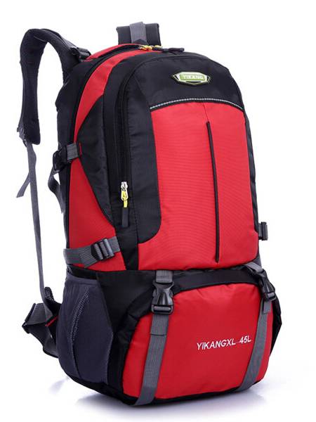 45L viajes de gran capacidad senderismo Nylon mochila para hombres Mochila de montañismo informal