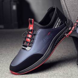 Zapatos deportivos informales de negocios antideslizantes transpirables cómodos para hombres