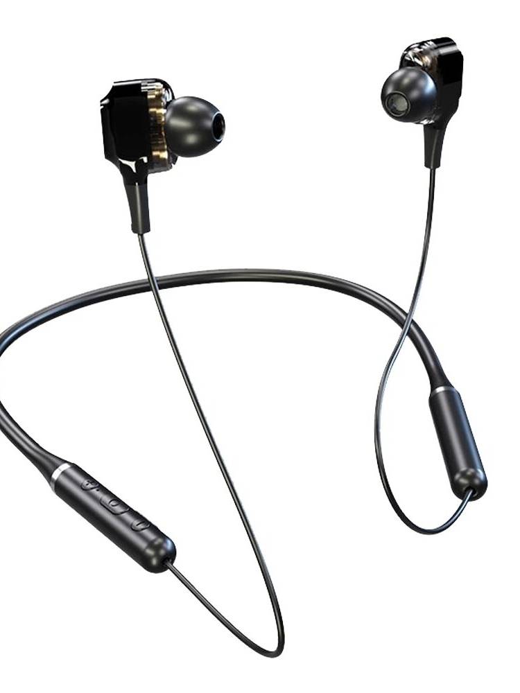 [Controladores dinámicos duales] Lenovo XE66 bluetooth 5.0 Auricular Banda para el cuello inalámbrica HiFi Estéreo Reduc