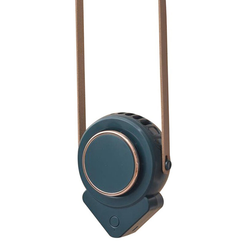 IPRee® Cuello Ventilador colgante Carga USB Cuello Ventilador Mini portátil multifunción Mini ventilador de escritorio p