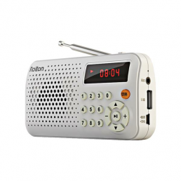 Rolton T30 Portátil Mini FM Radio Altavoz Reproductor de música TF Tarjeta USB con LED Pantalla